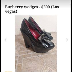 Burberry  Wedges
