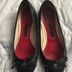 Carolina Herrera Black Flats - Ballerinas 35