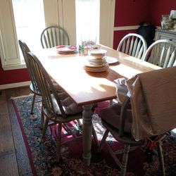 Dinning Room Table With 6 Chairs 