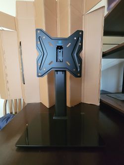Universal tabletop TV stand base
