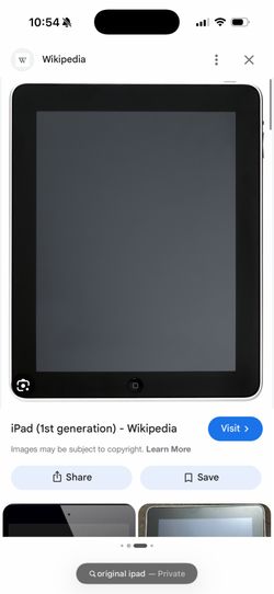 Original I pad