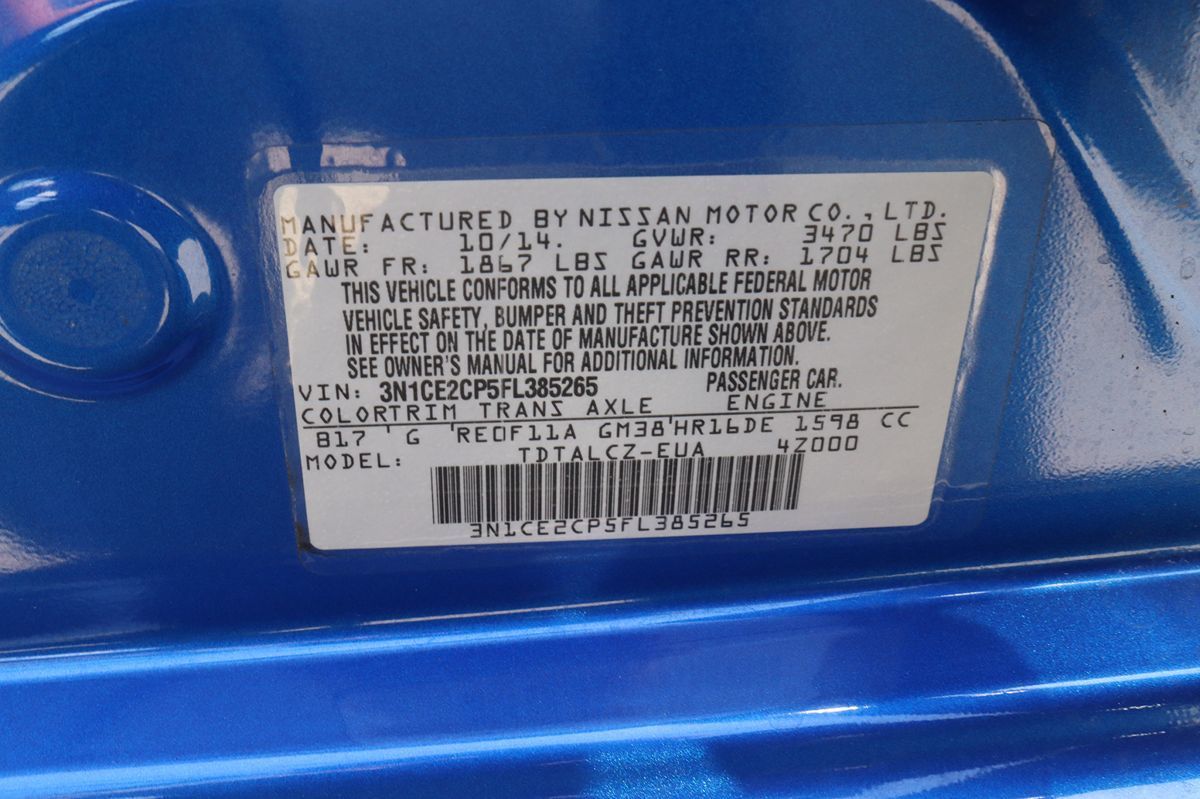 2015 Nissan Versa Note