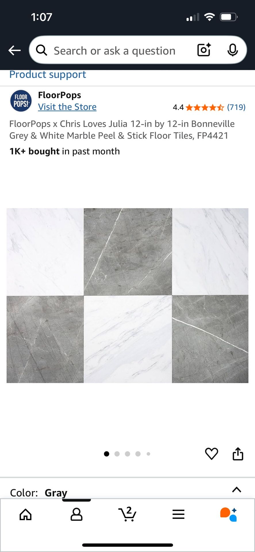 Peel And Stick Vinyl Tiles