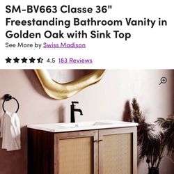Freestanding Bathroom Vanity 