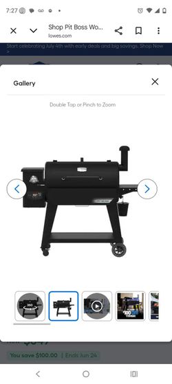 The original pit Boss smoker