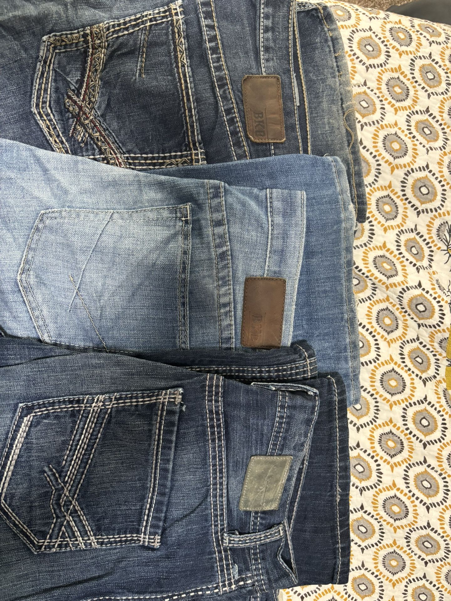 Men’s Silver Jeans