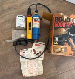 Solid OX 5000 degrees Braze / Weld outfit