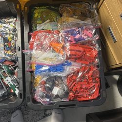 Lego Starwars Sets And Mixed Legos Organized 