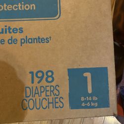  Size 1 Diapers - Pampers 