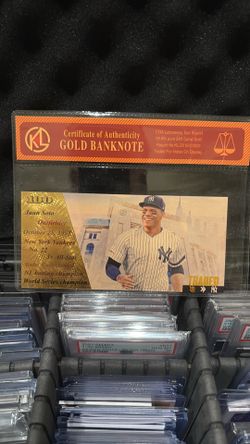 Juan Soto 24k GOLD banknote