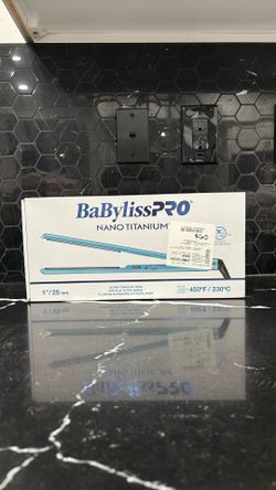 Babyliss Pro Nano Titanium 1” Ultra Thin Flat Iron 