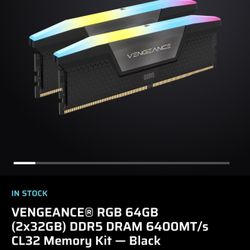 Corsair Vengeance DDR 5 Ram