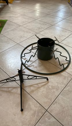 Christmas Tree Stand Real and Fake $15 for BOTH