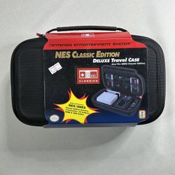 Nintendo NES Classic Delux Travel Case Brand New 