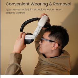 New design Battery Head Strap Compatible with Meta Quest 3/Quest 3S, 6400 mAh Battery Pack Head Strap Accessories, Fast Charging & Reduce Face Stress