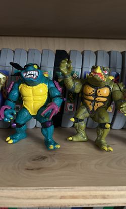 Vintage Teenage Mutant Ninja Turtles TMNT Figures