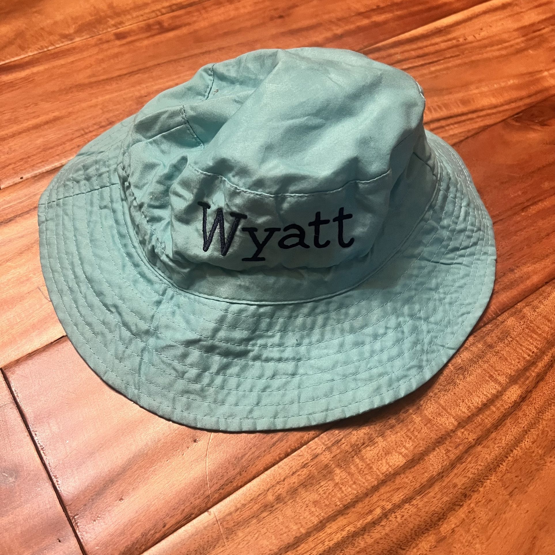 Baby embroidered Wyatt sun hat