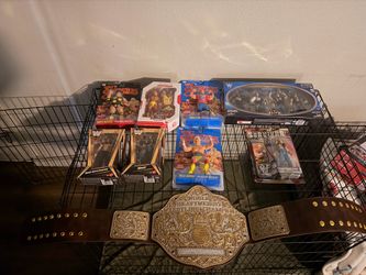 Wrestling figurines
