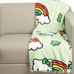 St Patrick’s Hello Kitty Throw 