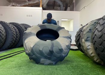 CrossFit Tractor Tires for fitness training!