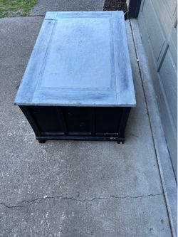 Wood Storage Chest / Blanket Chest / Toy Box