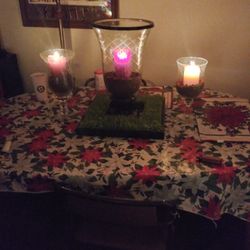 Beautiful Glass Candle Holders