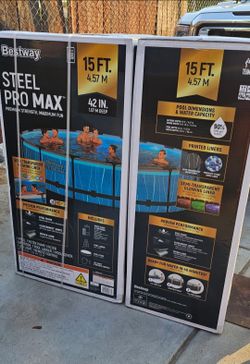 15ftx42in Swimming Pool With lights