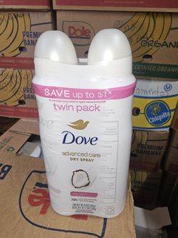 Dove Deodorant 2 Pack