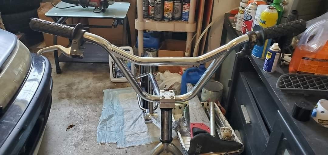 Diamond Back Chrome Bmx Handle Bar