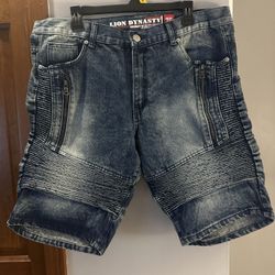 Men’s Blue Jean Shorts 