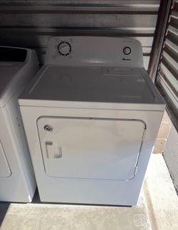 White Amana Electric Dryer