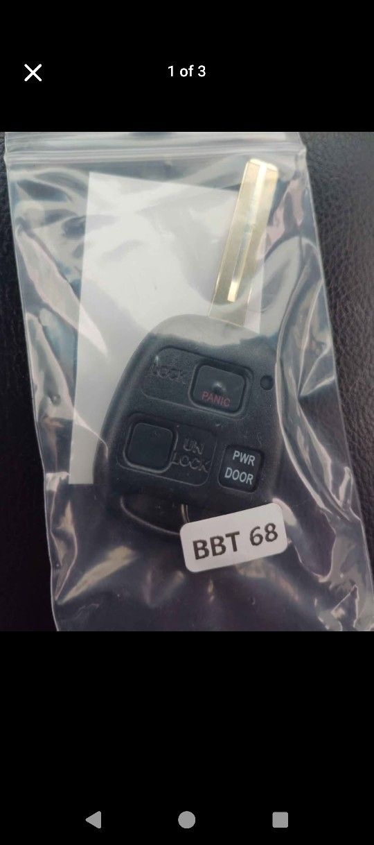 Lexus Replacement Key