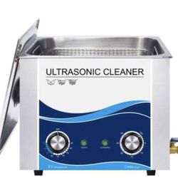Ultrasonic Cleaner 180W 6.5L 1.7 Gal Mechanical Heating Timing