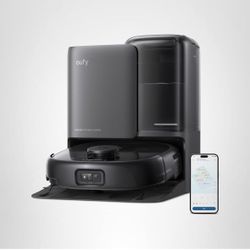 eufy Robot Vacuum E25, HydroJet System with Roller Mop, 20,000 Pa Turbo High Suction, All-in-One Robot Vacuum and Mop Combo for Home, Edge-to-Corner C