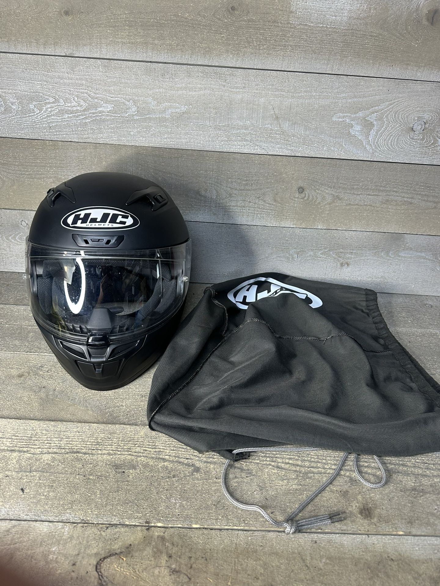HJC i10 Motorcycle Helmet Adult 2XL DOT USA Black Matte Full Face