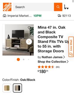 Nathan James TV Stand