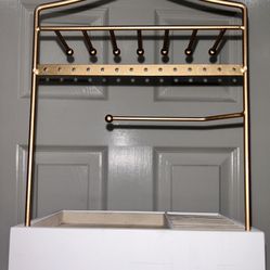 Jewelry Organizer W/ Necklace Holders