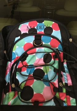 Back Pack with name MADDY Brand new never used!