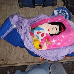 Snow White Air Mattress Sleeping Bag
