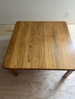 Solid Oak Table