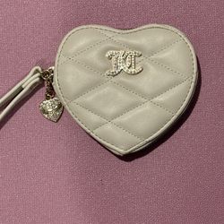 Juicy Couture Heart wristlet