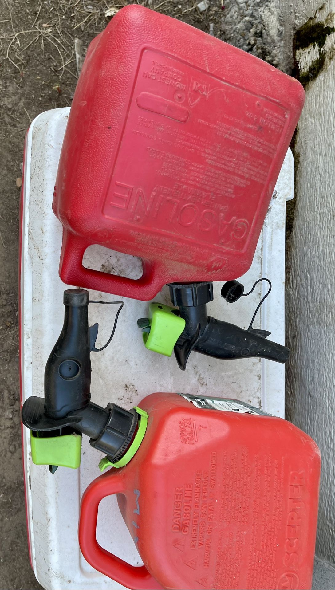GAS CANS (2)