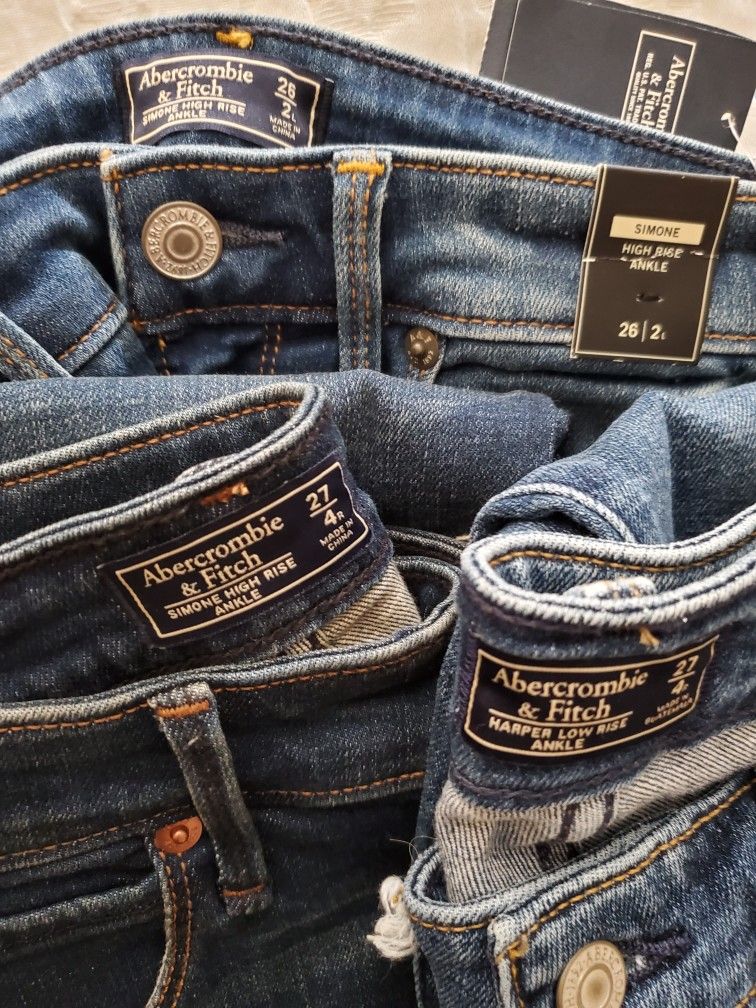 Abercrombie & Fitch Jeans/ Brand New With Tag On!