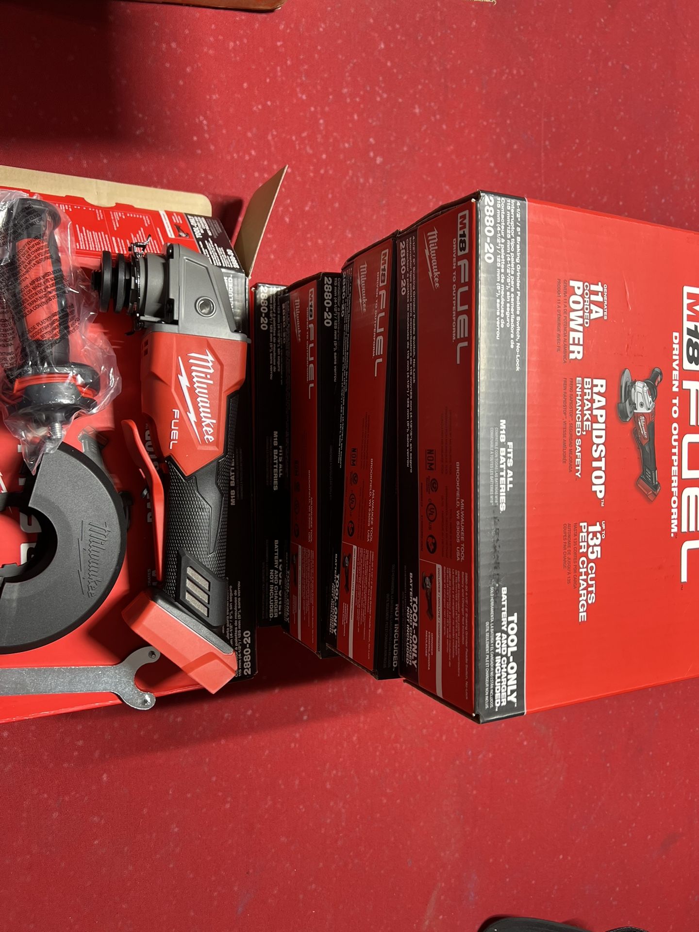 Milwaukee M18 Fuel Grinder