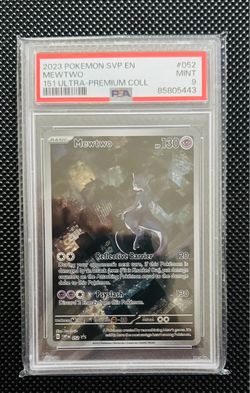 PSA 9 Mewtwo SVP #052 Pokémon Card 2023