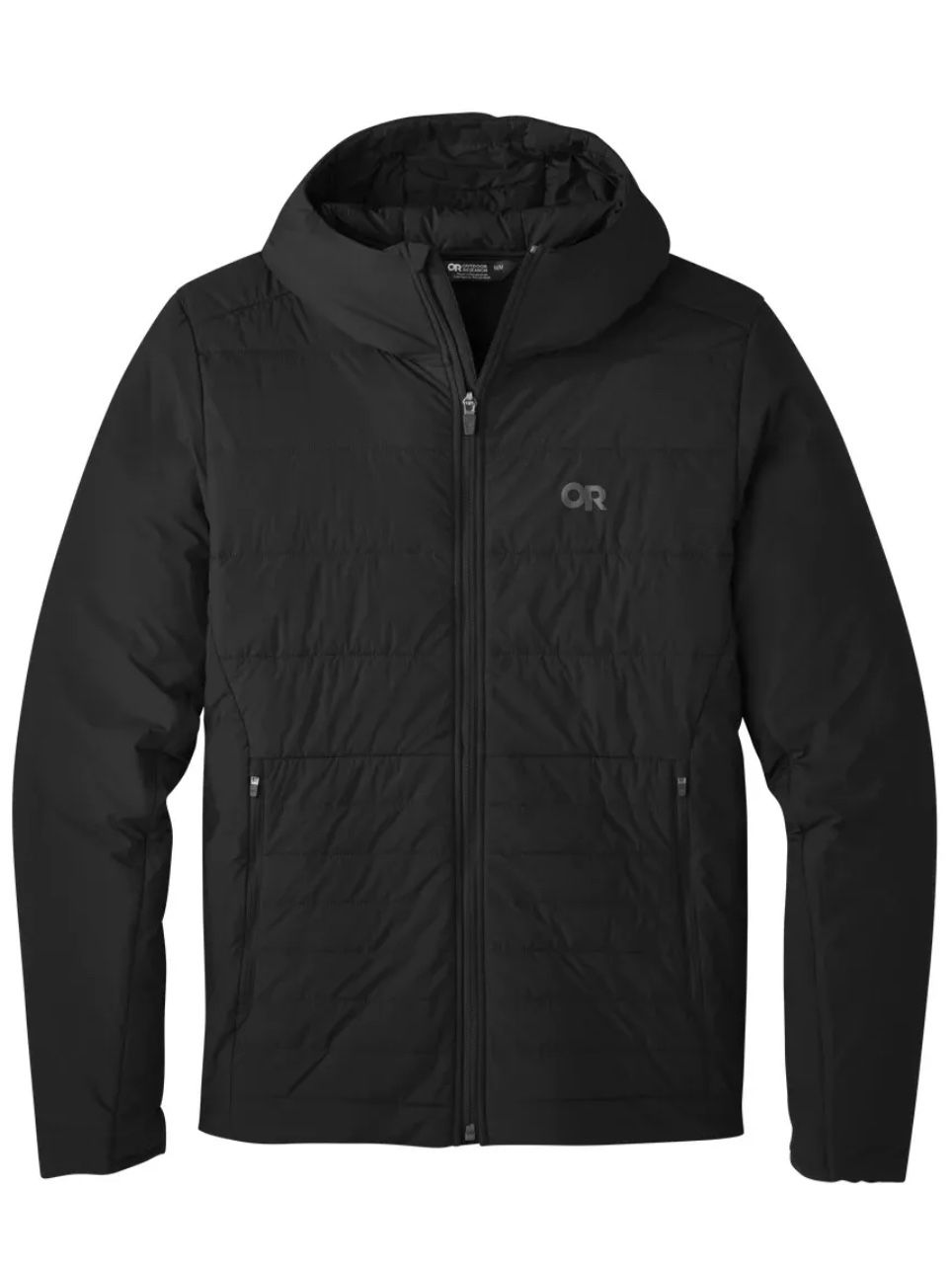 $249 NWT Outdoor Research Shadow Insulated Hooded Jacket Men’s Medium Black