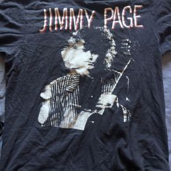 Jimmy Page vintage T Shirt Size Large 42-44