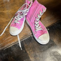 Girls Hi-Top Shoes Sz. 4