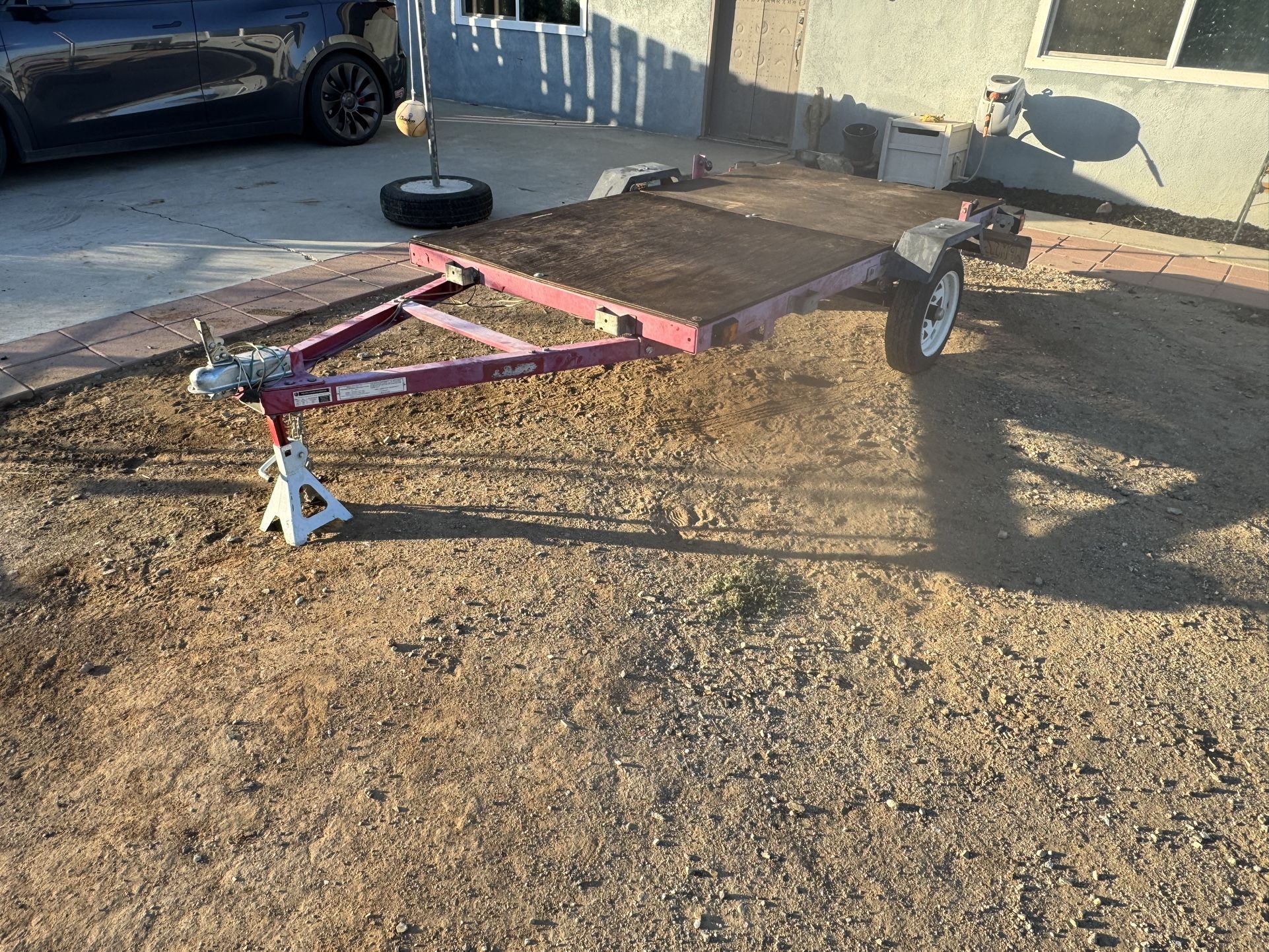 Foldable 4x8 Trailer