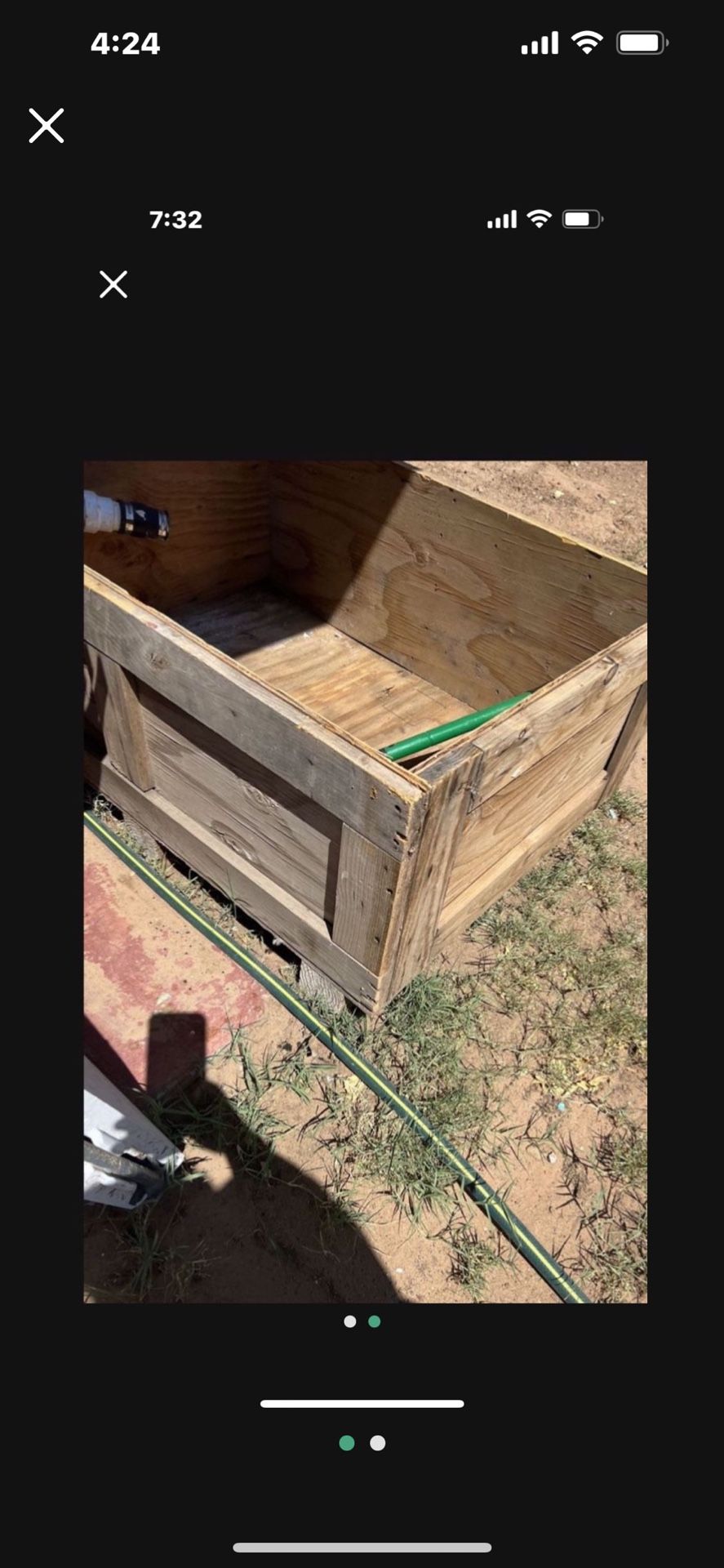 SELLING  EXTRA LARGE  SOLID OAK PLANTERS  each $100.   EACH SQUARE PLANTERS $$75. each ! firm cash only by Yarbrough      PLANTER BOXES CAN VE USED FO